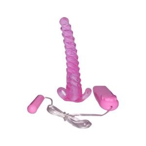 CRYSTAL JELLIES PINK ANAL STARTER DILDO AD-026