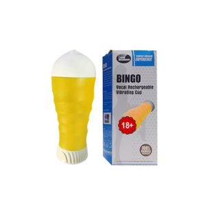 BINGO VOCAL RECHARGEABLE VIBRATING CUP MS-059