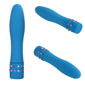 DIAMOND PRINCESS VIBRATOR (BLUE) GS-028